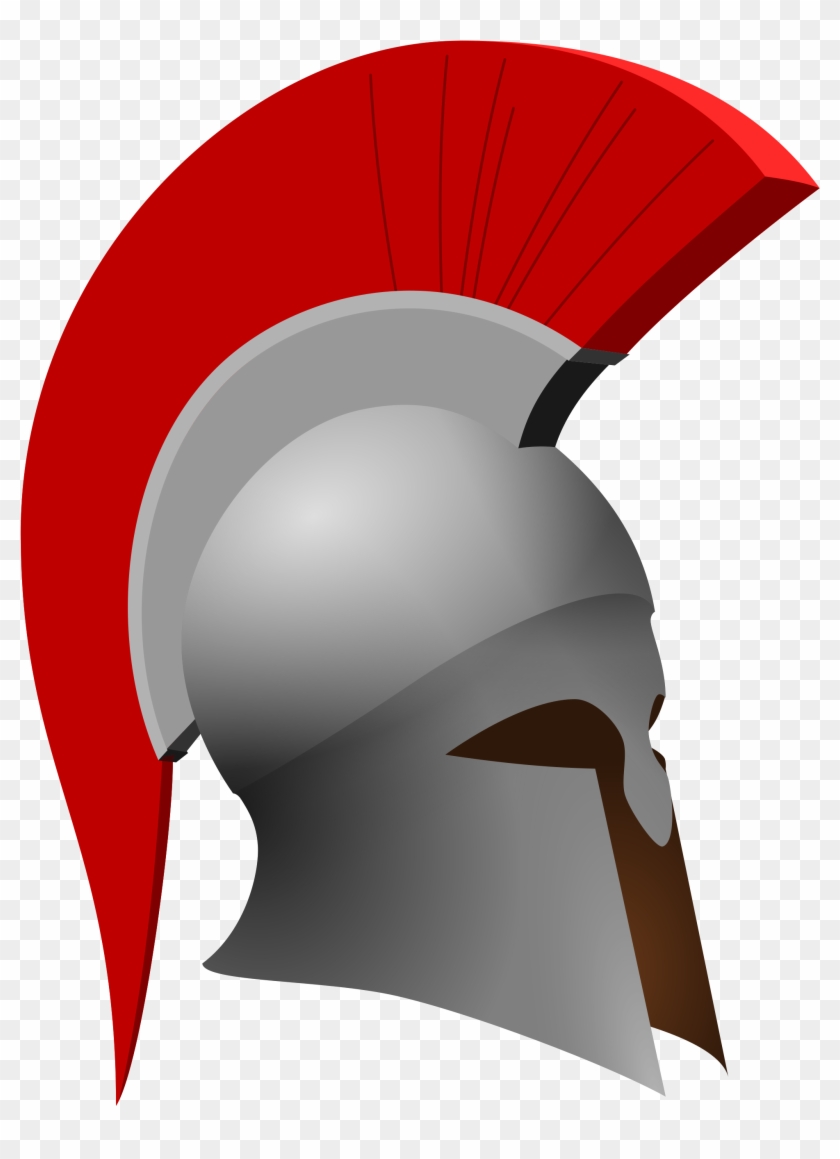 Open - Hoplite Helmet Clipart #1042623