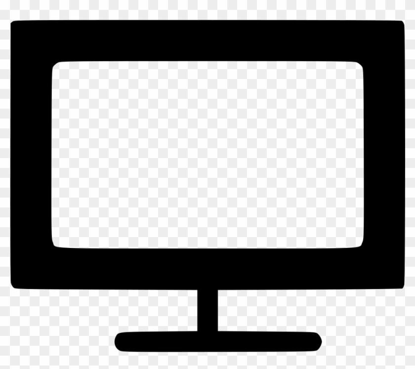 Flat Screen Tv Comments - Computer Svg #1042680