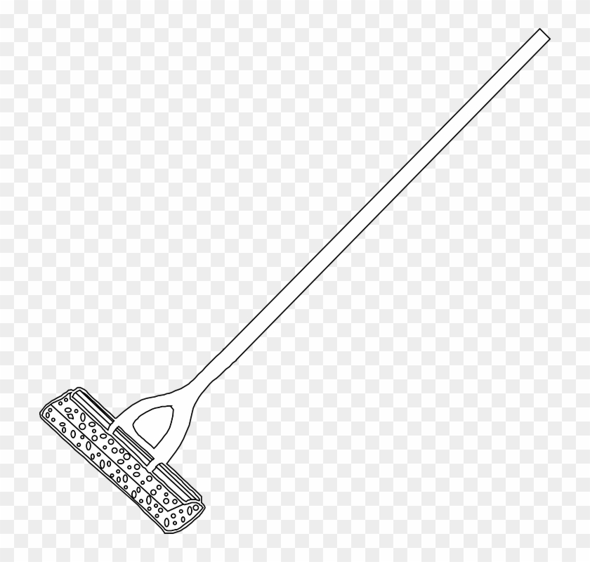 Mop Cliparts 11, Buy Clip Art - Wiper Clipart Black And White #1042711