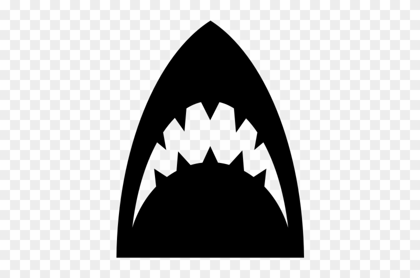 Shark Jaws Icon Image - Shark Jaws Png #1042772