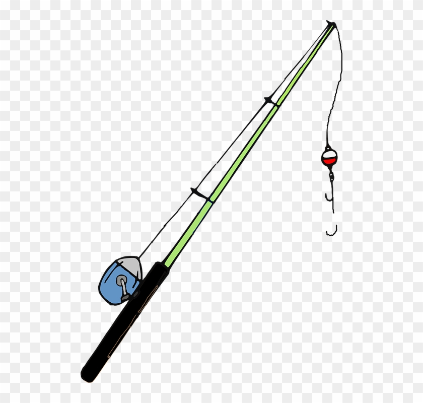 Fishing Pole Clipart #1042793