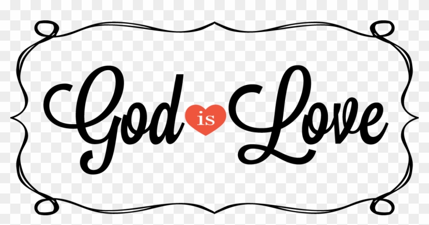 God Is Love - Wall Sticker Love #1042835