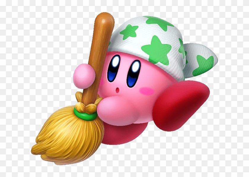 Kirby Is Cleaning - Kirby Star Allies Copy Abilities #1042889