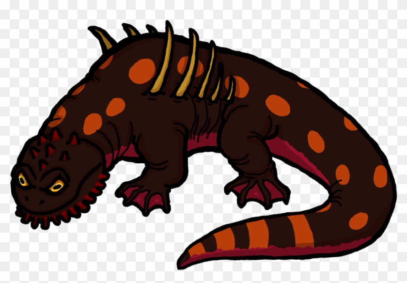 Also Have A Salamander Kaiju Without The Obscuring - Art #1042926