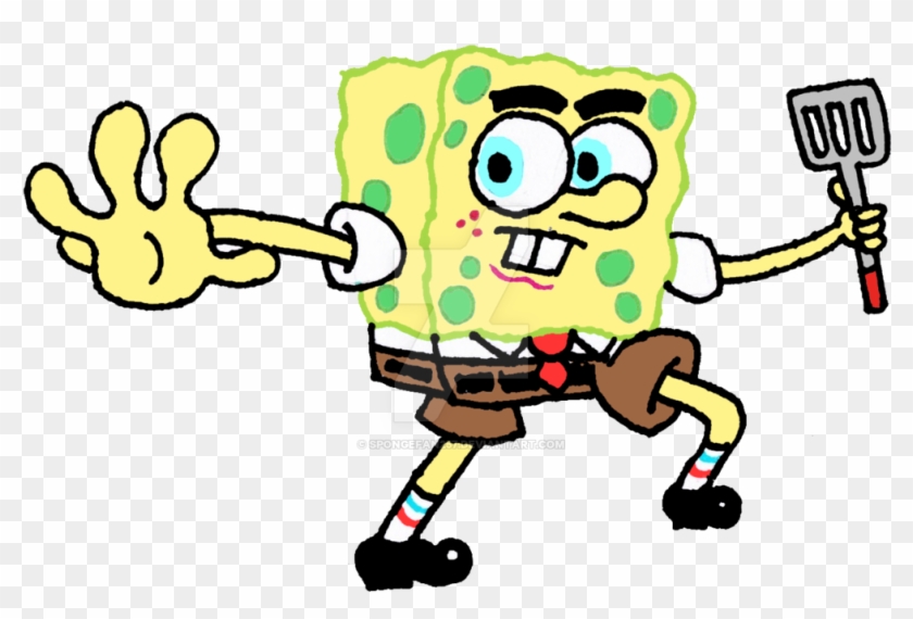 Bikini Bottom's Culinary Warrior By Spongefan257 - Spongebob Chef Png #1042959