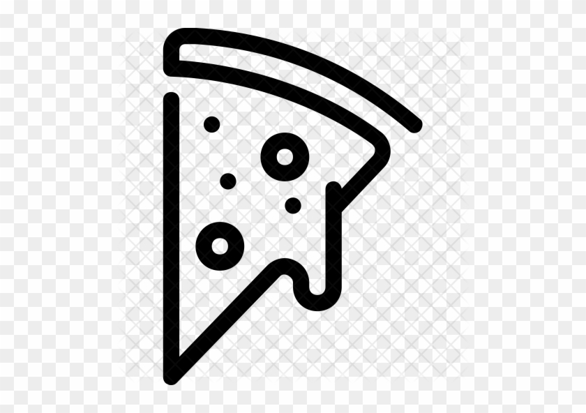 Pizza Icon - Scalable Vector Graphics #1042973