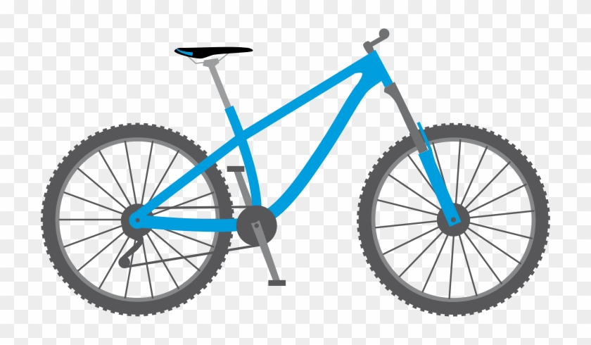 Clipart Blue Bicycle Rh Openclipart Org Blue Fish Clip - Specialized Crosstrail Red #1043003