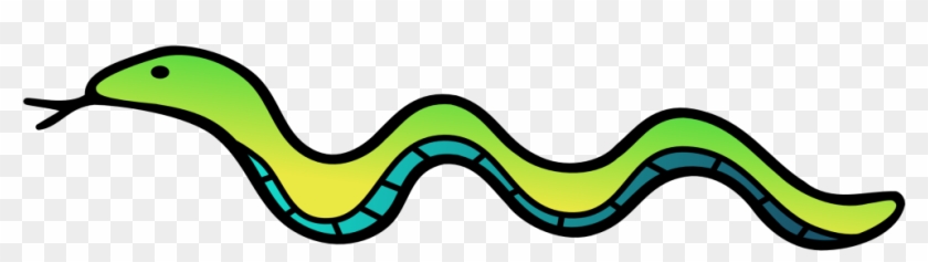 Anaconda Animal Snakes Png Transparent Images Clipart - Outline Of A Snake #1043047