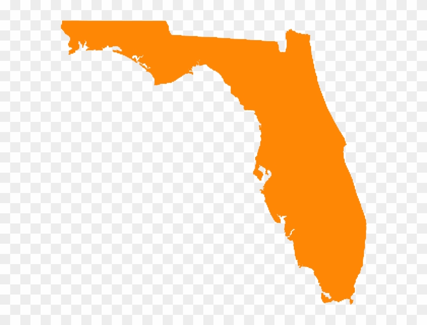 Serving All Of Florida - Florida Map Counties Vector #1043048