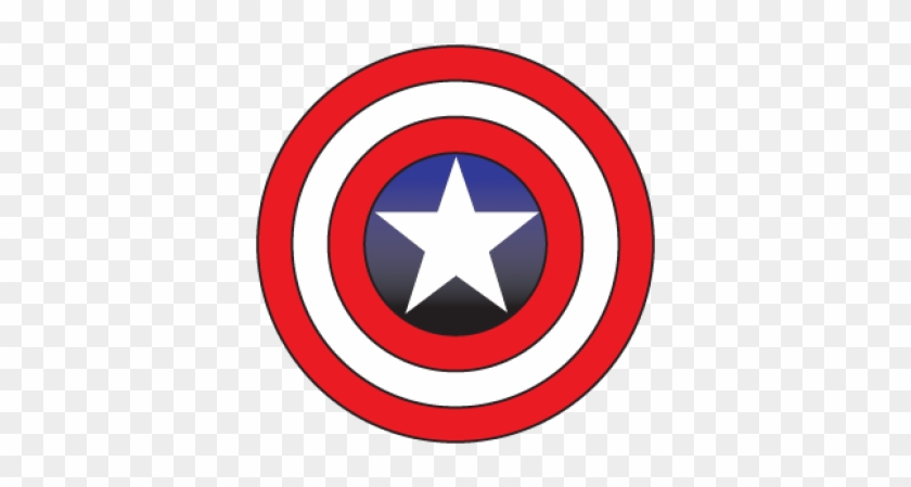 Captain America Logo Vector - Marvel Captain America Logo #1043126