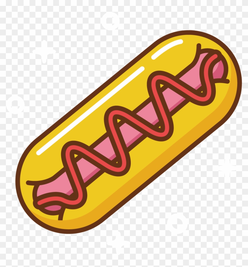 Hot Dog Clip Art - Corn Dog #1043208