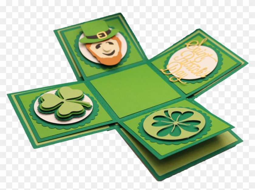 And The Open Four Leaf Clover Circle - Explosion Box #1043279