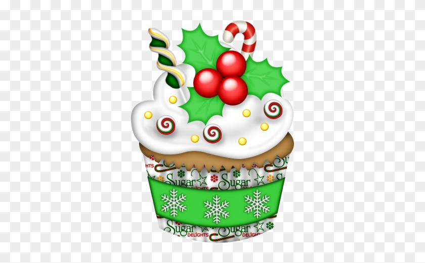 Dibujos De Navidad - Cupcake #1043520