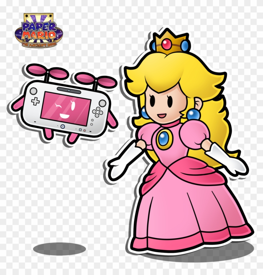 pm tab princess peach and new sarielbou1p7 princess peach paper