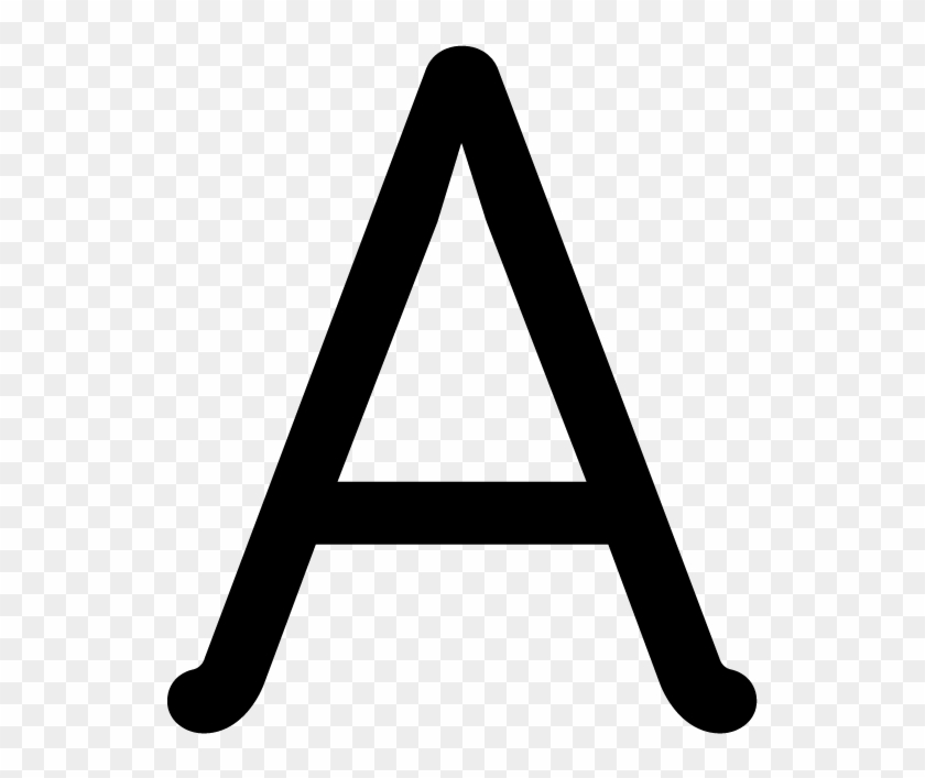 Letter A - Sign #1043625