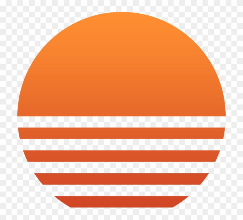 Sunset Clipart Transparent - Sunset Clipart Transparent #1043663