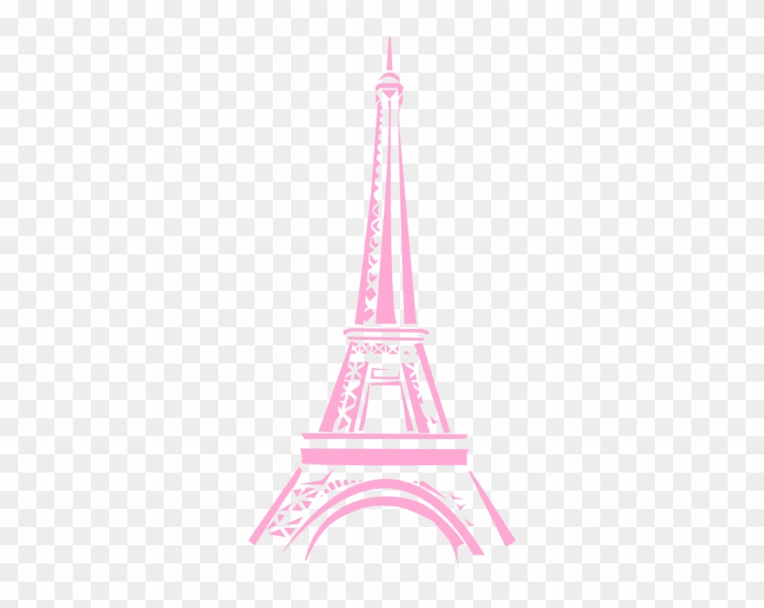 Eiffel Tower Clip Art At Clker Com Vector Clip Art - Pink Eiffel Tower Clip Art #1043869