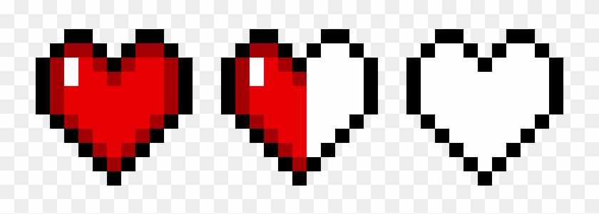 8 Bit Heart Gif For Kids - Legend Of Zelda Hearts #1043904