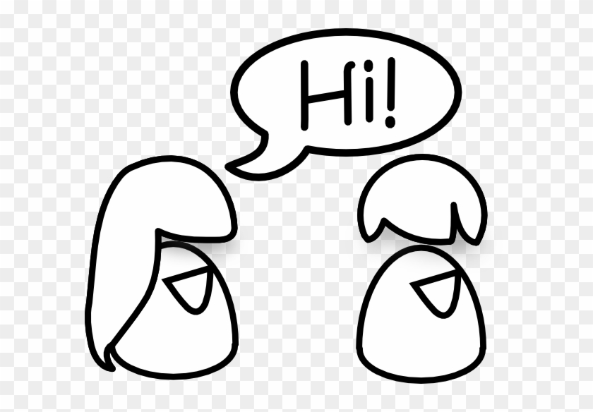 This Free Clip Arts Design Of Hello Png - Clip Art #1043990
