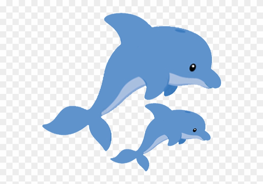 Dolphin Clip Art With Transparent Background - Transparent Background Dolphin Clip Art #1044000