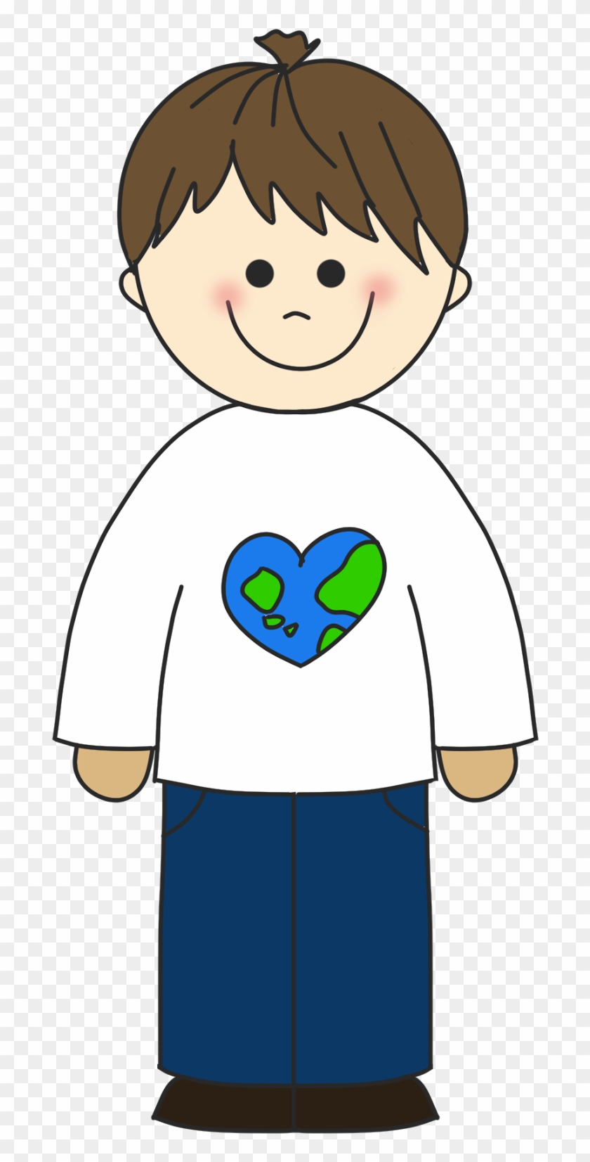 Love Earth Boys Clipart - Body Parts In Arabic #1044010