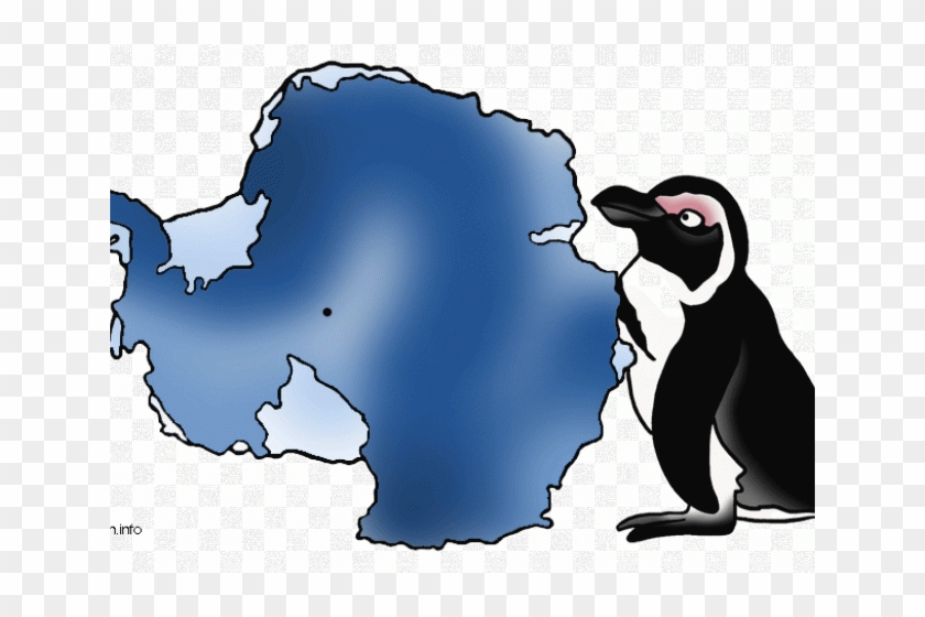 Antarctica Clipart Artic Animal - Antartica Map Clipart #1044023