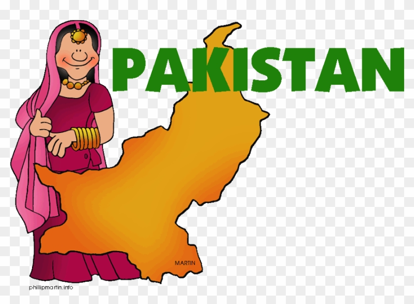 Free Asia Clip Art By Phillip Martin, Pakistan - Long Island Head Start #1044029