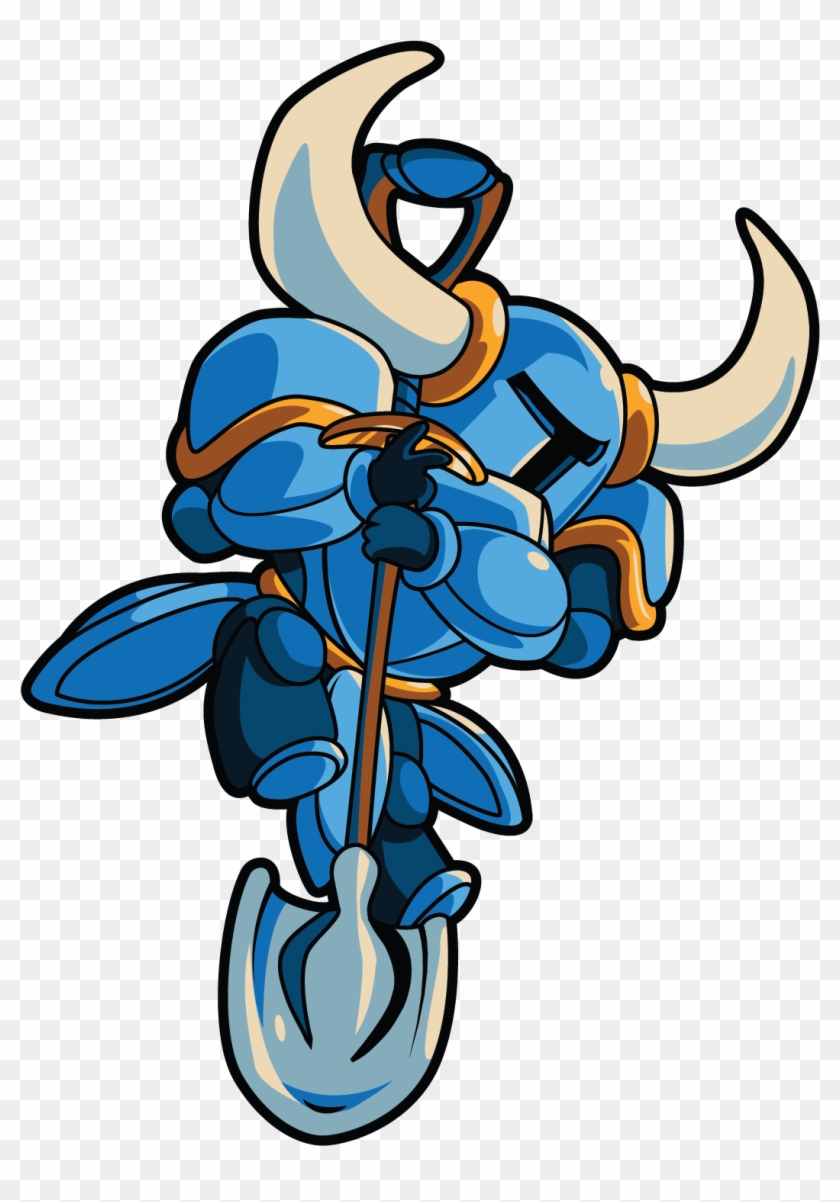 Down - Air Attack - Shovel Knight Png #1044233