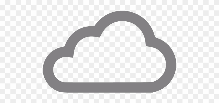 Clouds Clipart Dark Grey - Cloud Weather Icon Gif #1044296