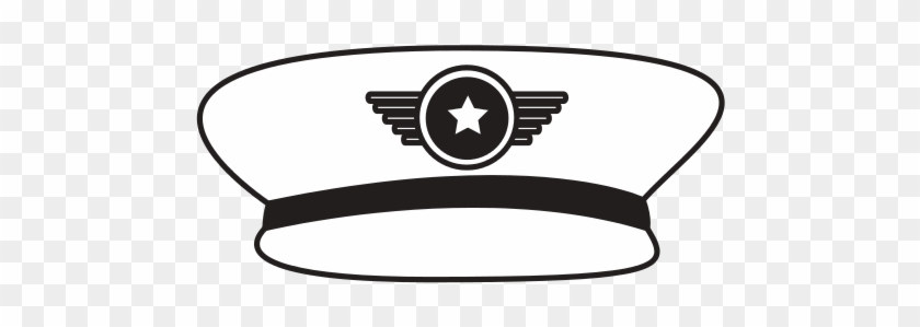 Army Officer Hat Icon - Vector Graphics #1044356