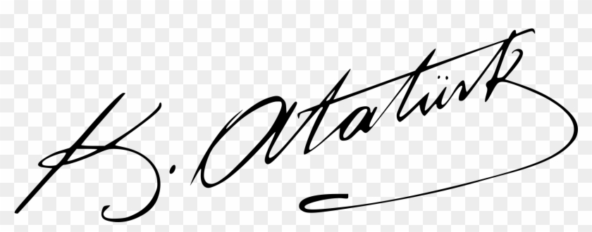 Ataturk Signature Icons Png - Ataturk Signature #1044382