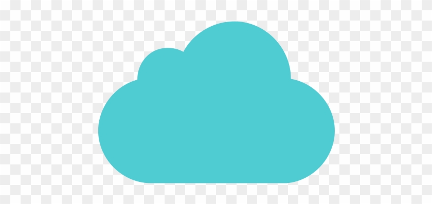 Internet Cloud Clipart - Internet Cloud Icon Flat #1044459