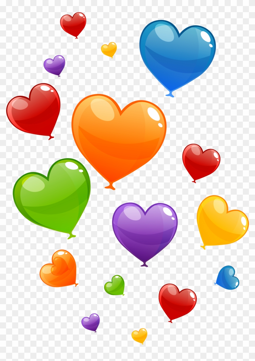 Heart Balloon Clip Art - Portable Network Graphics #1044462