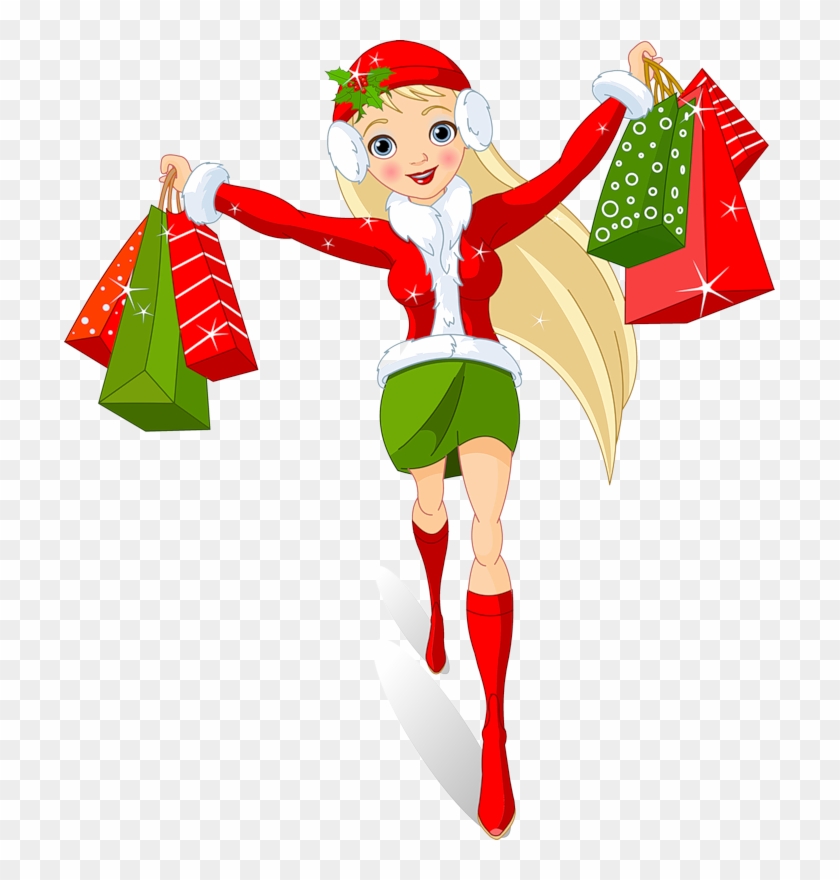 Http - //4 - Bp - Blogspot - Com/ U9xln- Goblins Sly - Christmas Shopping Bag Clip Art #1044465