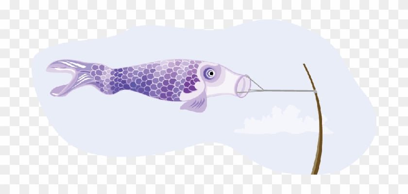 Japanese Fish Kite - Japan Fish Kites Clipart #1044542