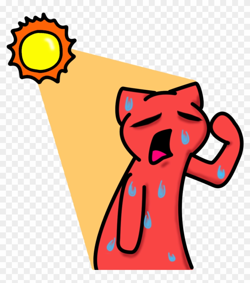 Hot Weather Sticker For Ios Android Giphy Rh Giphy - Hot Weather Cartoon Gi...