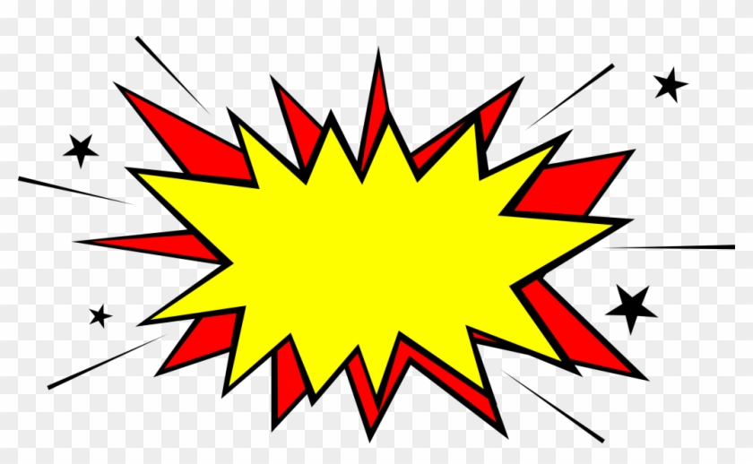 Cartoon Explosion Boom Png Download - Comic Explosion Png #1044615