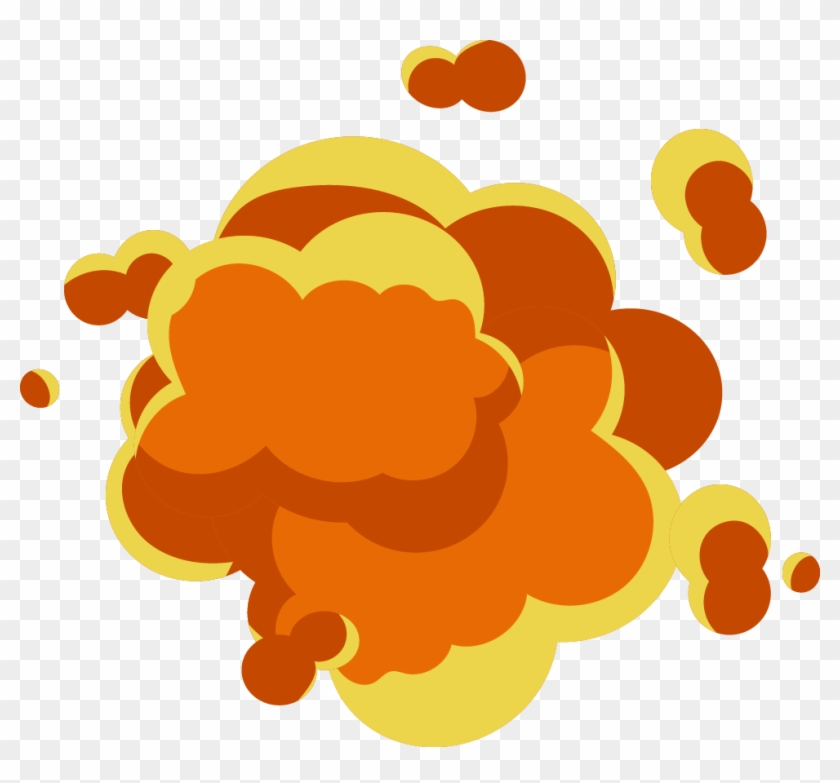 My Explosion Cartoon Clip Art - Cartoon Explosion Png #1044625