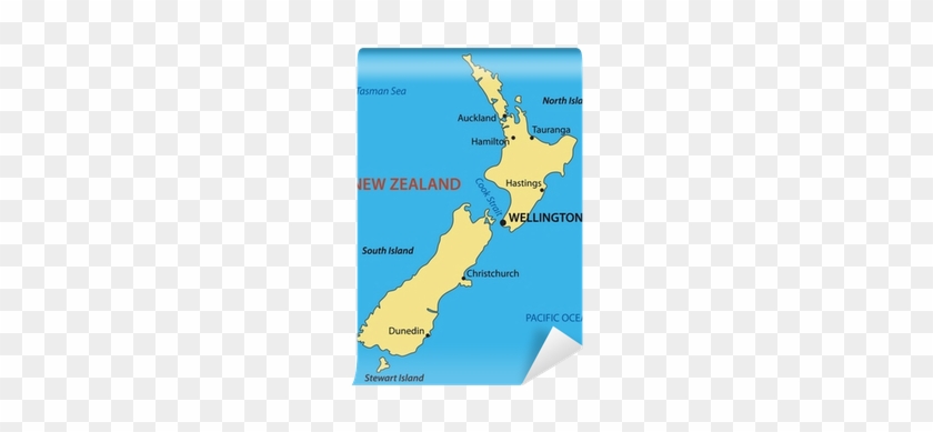New Zealand World Map #1044647