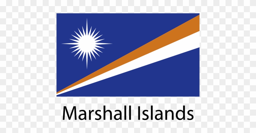 Marshall Islands National Flag Transparent Png - Graphic Design #1044667