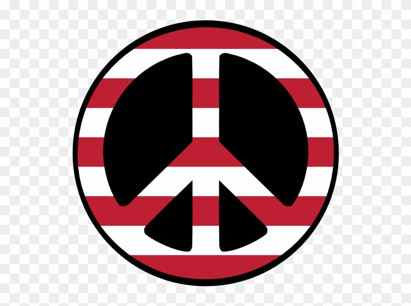Peace Sign Clipart Cnd - Flag #1044715