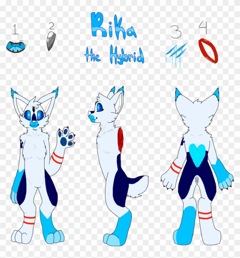 [ref Sheet] Rika The Hybrid By Akira The Wolfberry - Cartoon #1044770