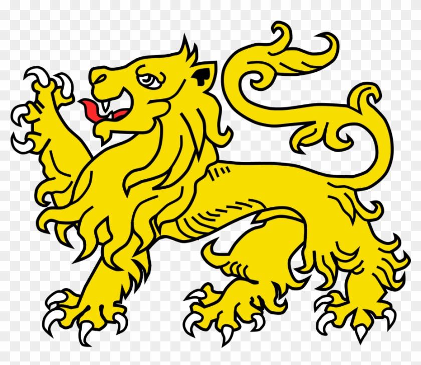 File - Lion Passant - Svg - Lion Symbol Of England #1044825
