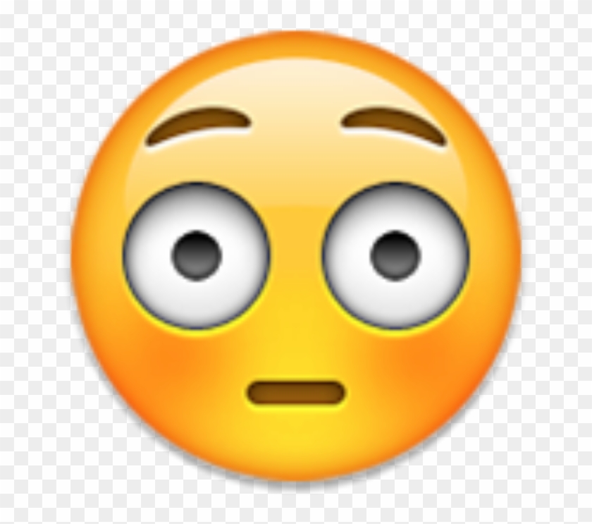 Iphone Emoji Sticker Smiley Emotion - Big Eyes Emoji Png #1044865