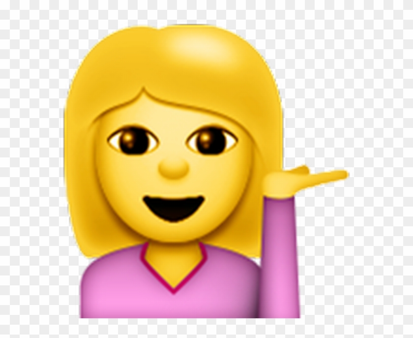 Information Desk Person - Can I Help You Emoji #1044878