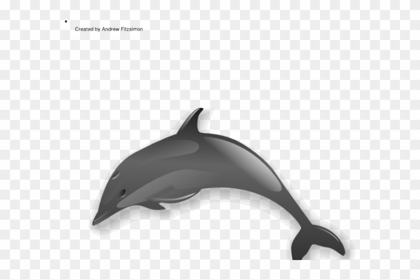 Dolphins Clipart - Navy 5'x7'area Rug #1044888