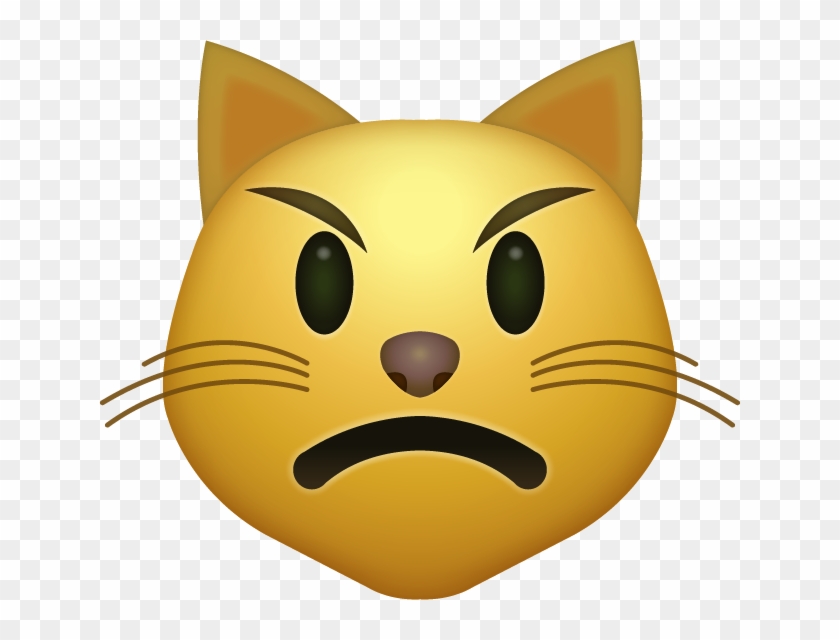 Download Smirk Cat Iphone Emoji Icon In Jpg And Ai - Cat Smirk Emoji Png #1044889