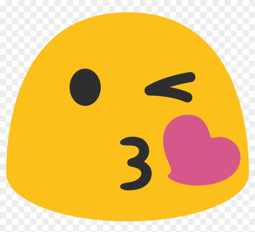 Double Heart Emoji Iphone Download - Android Kissy Face Emoji #1044924
