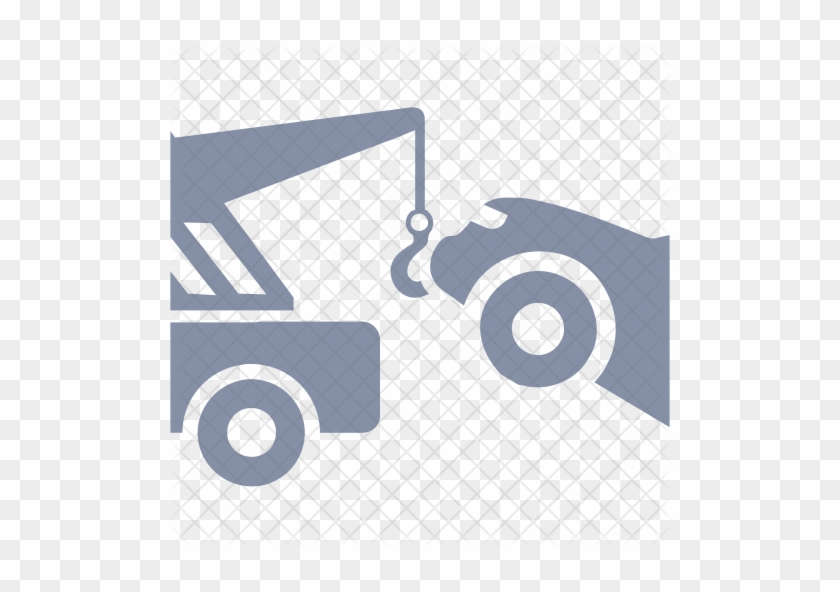 Towing Car Icon - Towing #1044993