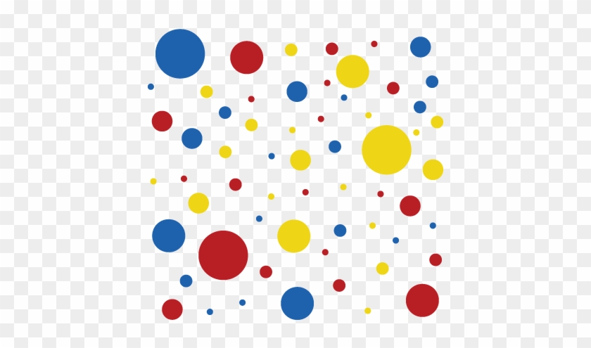 Various Sizes / Colors Polkadots - Color Polka Dots Png #1045145